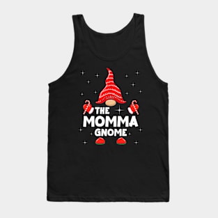 The Momma Gnome Matching Family Christmas Pajama Tank Top